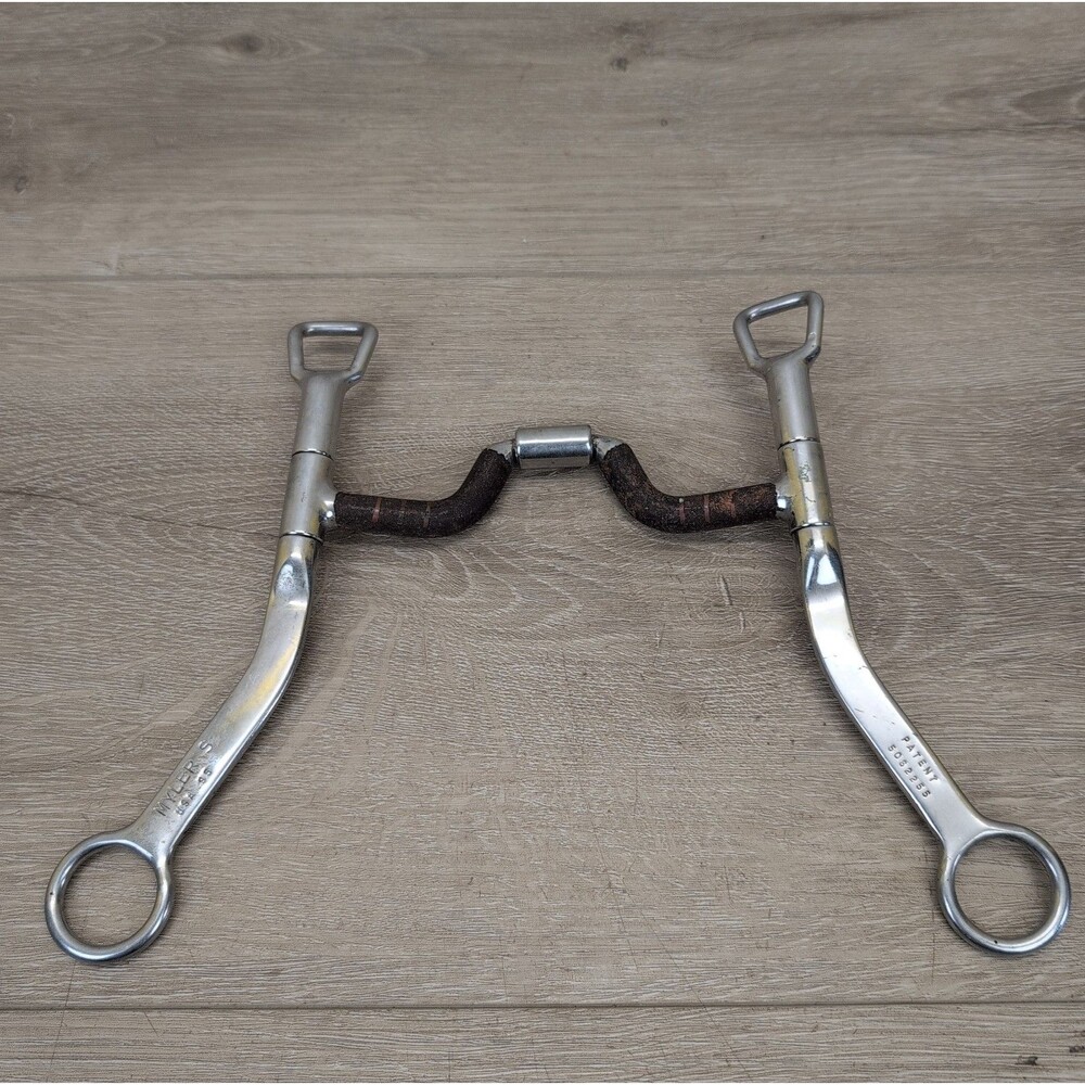 Myler Original Mylers High Wide Port Bit Pat 5062255 Made In USA